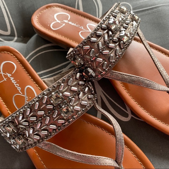 Jessica Simpson Slip-On Sandals - Picture 2 of 5